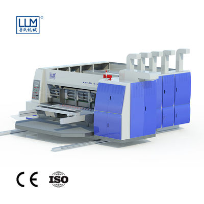 슬롯팅 다이 절단 기계를 출력한 ISO 골판지 박스 인쇄 장비